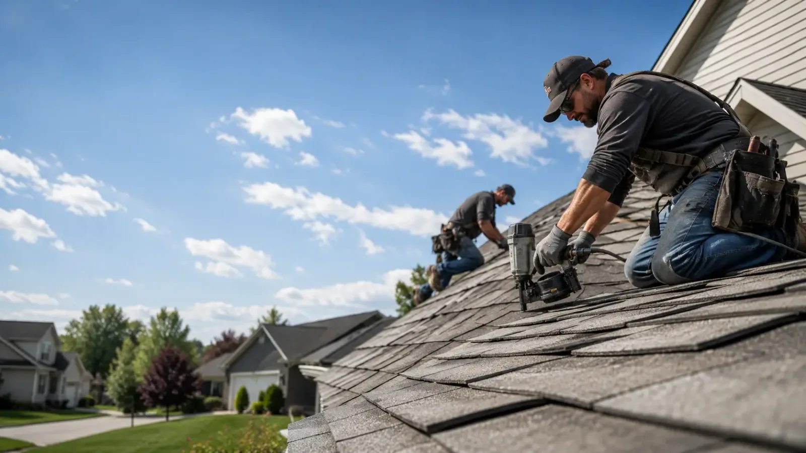 Storm Damage Roof Repair in Mascoutah, IL near me
